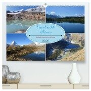 SeenSucht Entdecke Seen in der Schweiz Planer (hochwertiger Premium Wandkalender 2026 DIN A2 quer), Kunstdruck in Hochglanz - Susan Michel