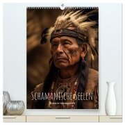 Schamanische Seelen: Mystische Indianerportraits (hochwertiger Premium Wandkalender 2025 DIN A2 hoch), Kunstdruck in Hochglanz - Artefacti Artefacti