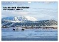Island und die Färöer (Wandkalender 2024 DIN A4 quer), CALVENDO Monatskalender - Reinhard Pantke