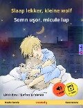 Cover-Bild zum Titel 'Slaap lekker, kleine wolf - Somn usor, micule lup (Nederlands - Roemeens)' von 'Ulrich Renz'
