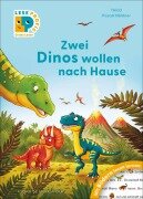 Cover-Bild zum Titel 'Leseprofis - Mit Bildern lesen lernen: Zwei Dinos wollen nach Hause, Erstes Lesen' von 'Thilo'