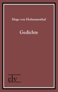 Cover-Bild zum Titel 'Gedichte' von 'Hugo Von Hofmannsthal'