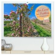 Altes Land im Frühling - Mit dem Fahrrad unterwegs (hochwertiger Premium Wandkalender 2026 DIN A2 quer), Kunstdruck in Hochglanz - Beate Bussenius