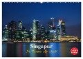 Singapur - Die Farben der Nacht (Wandkalender 2024 DIN A2 quer), CALVENDO Monatskalender - Ralf Wittstock