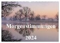 Morgenstimmungen 2024 (Wandkalender 2024 DIN A2 quer), CALVENDO Monatskalender - Jörg Hennig
