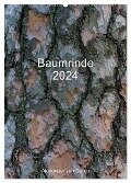 Baumrinde 2024 (Wandkalender 2024 DIN A2 hoch), CALVENDO Monatskalender - Alexander von Düren