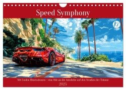 Speed Symphony (Wandkalender 2025 DIN A4 quer), CALVENDO Monatskalender - Kerstin Waurick