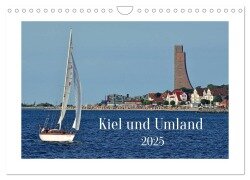 Kiel und Umland (Wandkalender 2025 DIN A4 quer), CALVENDO Monatskalender - Rainer Plett