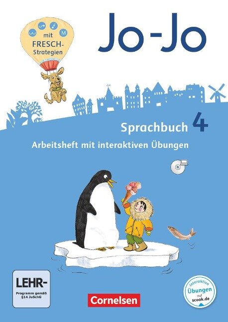 Jo-Jo Sprachbuch 4. Schuljahr - Allgemeine Ausgabe - Arbeitsheft - Frido Brunold, Sandra Meeh, Henriette Naumann-Harms, Rita Stanzel