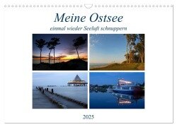 Meine Ostsee - einmal wieder Seeluft schnuppern (Wandkalender 2025 DIN A3 quer), CALVENDO Monatskalender - Steffen Gierok
