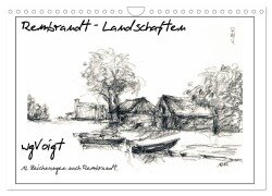 Rembrandt Landschaften wgVoigt (Wandkalender 2025 DIN A4 quer), CALVENDO Monatskalender - wgVoigt wgVoigt