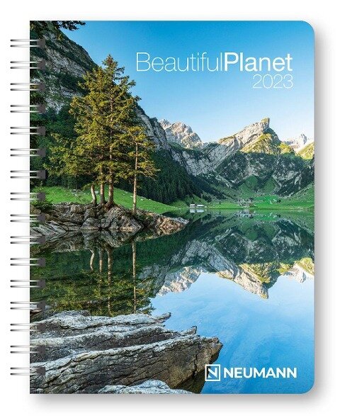 Beautiful Planet 2023 - Buchkalender - Taschenkalender - Fotokalender - 16,5x21,6 - 