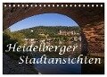 Heidelberger Stadtansichten (Tischkalender 2024 DIN A5 quer), CALVENDO Monatskalender - Axel Matthies