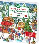 Cover-Bild zum Titel 'Suche und finde! Sound-Wimmelbuch - Weihnachten' von 'Annette Moser'
