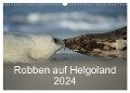 Robben auf Helgoland 2024 (Wandkalender 2024 DIN A3 quer), CALVENDO Monatskalender - Stefan Leimer