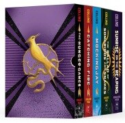 Cover-Bild zum Titel 'Hunger Games 5-Book Hardcover Box Set (the Hunger Games, Catching Fire, Mockingjay, the Ballad of Songbirds and Snakes, Sunrise on the Reaping)' von 'Suzanne Collins'