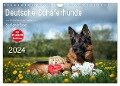 Deutsche Schäferhunde Seelentröster (Wandkalender 2024 DIN A4 quer), CALVENDO Monatskalender - Petra Schiller