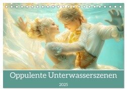 Opulente Unterwasserromanzen (Tischkalender 2025 DIN A5 quer), CALVENDO Monatskalender - Liselotte Brunner-Klaus