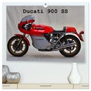 Ducati 900 SS (hochwertiger Premium Wandkalender 2025 DIN A2 quer), Kunstdruck in Hochglanz - Ingo Laue