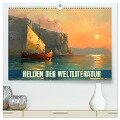 Helden der Weltliteratur (hochwertiger Premium Wandkalender 2025 DIN A2 quer), Kunstdruck in Hochglanz - Val Thoermer