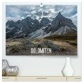 Dolomiten (hochwertiger Premium Wandkalender 2024 DIN A2 quer), Kunstdruck in Hochglanz - Roman Burri
