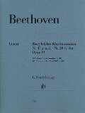 Two Easy Piano Sonatas no. 19 and no. 20 g minor and G major op. 49 no. 1 and no. 2 - Ludwig van Beethoven