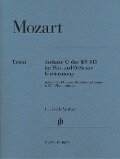 Andante für Flöte und Orchester C-dur KV 315 - Wolfgang Amadeus Mozart