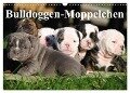 Bulldoggen-Moppelchen (Wandkalender 2025 DIN A3 quer), CALVENDO Monatskalender - Elisabeth Stanzer
