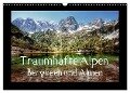 Traumhafte Alpen - Bergseen und Almen (Wandkalender 2024 DIN A3 quer), CALVENDO Monatskalender - Kordula Uwe Vahle