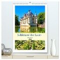 Schlösser der Loire - Reiseplaner (hochwertiger Premium Wandkalender 2024 DIN A2 hoch), Kunstdruck in Hochglanz - Nina Schwarze
