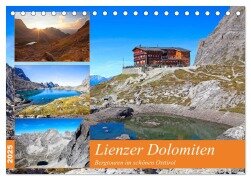 Lienzer Dolomiten (Tischkalender 2025 DIN A5 quer), CALVENDO Monatskalender - Christa Kramer