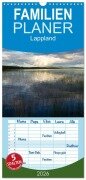 Cover-Bild zum Titel 'Familienplaner 2026 - Lappland mit 5 Spalten (Wandkalender, 21 x 45 cm) CALVENDO' von 'Oliver Schwenn'