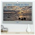 Laboe - Urlaub am Meer (hochwertiger Premium Wandkalender 2024 DIN A2 quer), Kunstdruck in Hochglanz - Angelika Stern