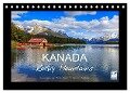 KANADA - Rocky Mountains (Tischkalender 2024 DIN A5 quer), CALVENDO Monatskalender - Martin Büchler Und Christine Berkhoff