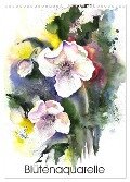 Blütenaquarelle (Wandkalender 2024 DIN A3 hoch), CALVENDO Monatskalender - Jitka Krause
