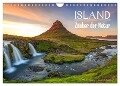 ISLAND - Zauber der Natur (Wandkalender 2024 DIN A4 quer), CALVENDO Monatskalender - Martin Büchler Und Christine Berkhoff