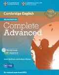 Complete Advanced Workbook with Answers with Audio CD - Laura Matthews, Barbara Thomas