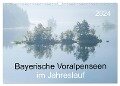 Bayerische Voralpenseen im Jahreslauf (Wandkalender 2024 DIN A3 quer), CALVENDO Monatskalender - Norbert Maier