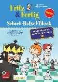 Fritz&Fertig Schach-Rätselblock: Mattalarm im schwarzen Schloss - Jörg Hilbert, Björn Lengwenus
