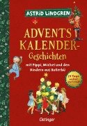 Cover-Bild zum Titel 'Adventskalender-Geschichten mit Pippi, Michel und den Kindern aus Bullerbü' von 'Astrid Lindgren'