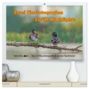 Zwei Tierfotografen Zwölf Highlights (hochwertiger Premium Wandkalender 2026 DIN A2 quer), Kunstdruck in Hochglanz - Jennifer Hetzel & Günter Bachmeier