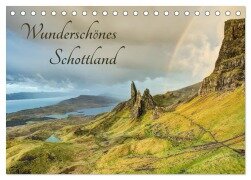 Wunderschönes Schottland (Tischkalender 2025 DIN A5 quer), CALVENDO Monatskalender - Michael Valjak