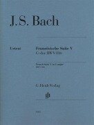 Cover-Bild zum Titel 'Johann Sebastian Bach - Französische Suite V G-dur BWV 816' von 'Johann Sebastian Bach'