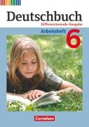 Cover-Bild zum Titel 'Deutschbuch 6. Schuljahr. Arbeitsheft mit Lösungen' von 'Friedrich Dick, Agnes Fulde, Marianna Lichtenstein, Toka-Lena Rusnok'