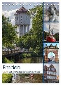Emden - Sehenswertes der Seehafenstadt (Tischkalender 2024 DIN A5 hoch), CALVENDO Monatskalender - Rolf Pötsch