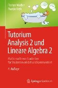 Cover-Bild zum Titel 'Tutorium Analysis 2 und Lineare Algebra 2' von 'Florian Modler, Martin Kreh'