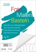 Cover-Bild zum Titel 'Foto-Malen-Basteln A4 weiß Notice 2026' von ''