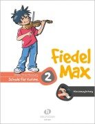 Cover-Bild zum Titel 'Fiedel-Max für Violine - Schule, Band 2. Klavierbegleitung' von 'Andrea Holzer-Rhomberg'