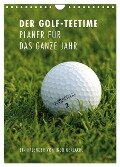 Der Golf-Teetime Planer für das ganze Jahr / Planer (Wandkalender 2024 DIN A4 hoch), CALVENDO Monatskalender - Ingo Gerlach