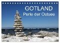 Gotland - Perle der Ostsee (Tischkalender 2024 DIN A5 quer), CALVENDO Monatskalender - Helmut Harhaus